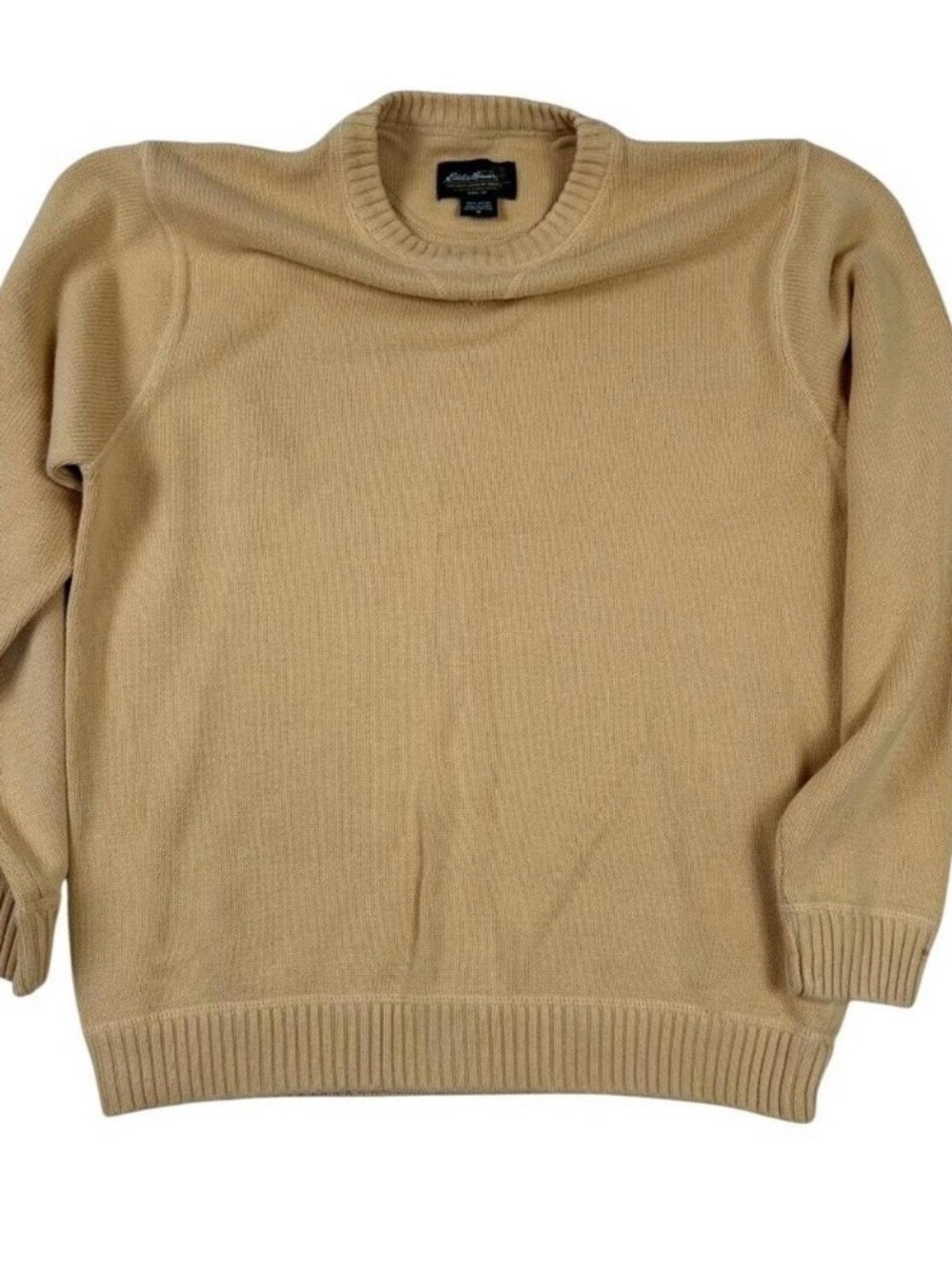 Eddie Bauer Tan Crewneck Sweater